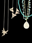 (8) Sterling Silver Necklaces 
