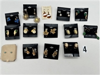 (14) Pairs of Gold Filled Earrings