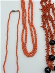 Group of Coral Jewelry