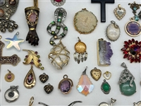 (59) Costume Jewelry Pendants