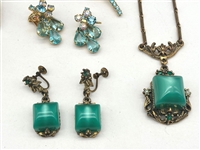 (3) Vintage Costume Jewelry Sets