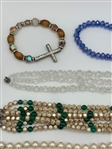(14) Vintage Costume Jewelry Bracelets