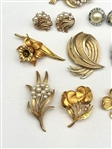 Crown Trifari, Trifari Costume Jewelry Group