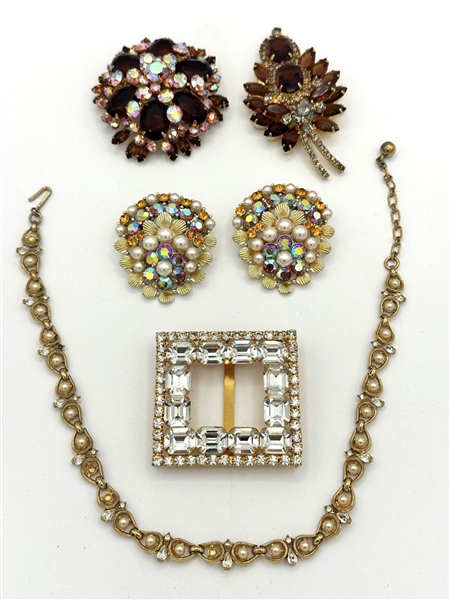 Group of Vintage Costume Jewelry