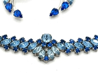 (2) Vintage Rhinestone Jewelry Sets