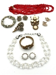Group of Miriam Haskell Jewelry