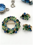 (3) Vintage Rhinestone Jewelry Sets