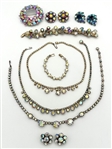 Group of Aurora Borealis Jewelry Sets