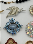 SIgned Vintage Costume Jewelry; Givenchy, Hobe, Golan, Dauplaise, Others