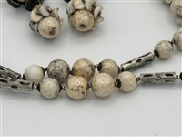 Miriam Haskell Bracelet and Earrings Set