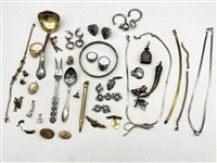 Sterling Silver and Gold Filled Jewelry Group