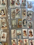 (327) 1880's Cigarette Cards