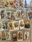 (327) 1880's Cigarette Cards