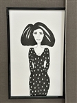 (7) Group of Maida Malin Ink Drawings