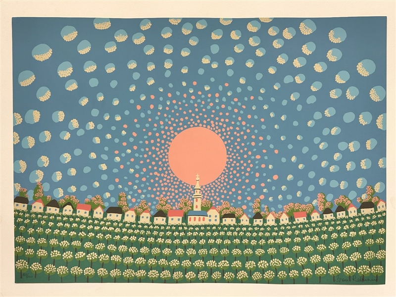 Ivan Rabuzin Signed Lithograph