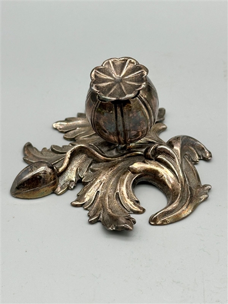 Smith and Sessions Silver Plate 1848 Acorn Finial