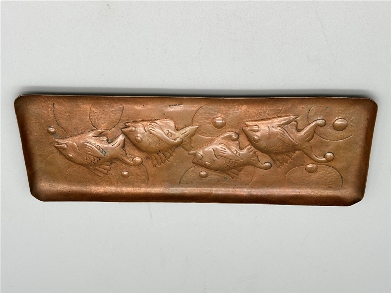 Newlyn Copper Tray Arts and Craft