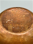 Arts and Craft Copper Vase Signed Dated 1920