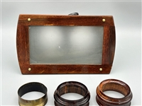 19th Century Mahogany Stereograph