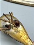 Japanese Meiji Period Bronze Bird on Rock