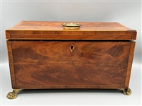 Early English Tea Caddy Claw Feet
