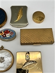 (15) Ladies Compacts, Pill Holders