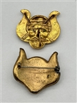 Pair of Zaman Grotto Badges