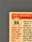 1955 Topps Jackie Robinson #50 Baseball Card