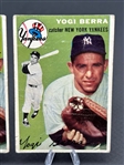 (2) 1954 Yogi Berra #50 Baseball Cards