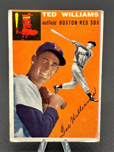 1954 Topps Ted Williams #1 Baseball Card (#1)
