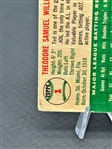 1954 Topps Ted Williams #1 Baseball Card (#1)
