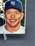1956 Topps Mickey Mantle White Back #135 Baseball Card