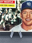 1956 Topps Mickey Mantle White Back #135 Baseball Card