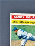 1956 Topps Sandy Koufax #79 Gray Back Baseball Card