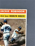 1956 Topps Jackie Robinson #30 Gray Back Baseball Card: