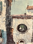 Pablo E. Oil on Canvas Cityscape