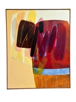 Large Oil on Canvas Signed Carroll