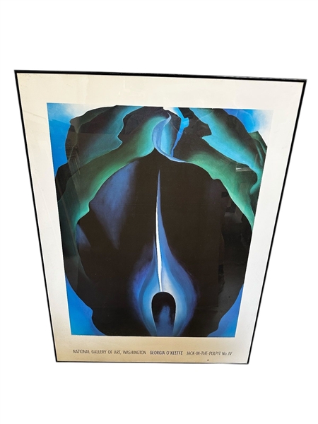 Georgia OKeefe Poster "Jack in the Pulpit" National Gallery Of Art