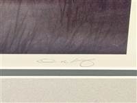 Lynn R. Kaatz Duck Lithograph Out of the Fog