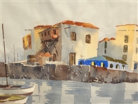 (2) Original Watercolor Paintings Framed