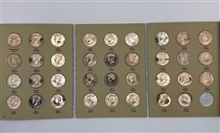 Kennedy Half Dollar Whitman Album Collection
