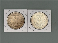 1886-O and 1895-O Morgan Silver Dollars Key Dates