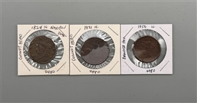 (5) Early US Coins