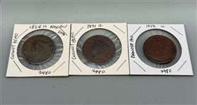 (5) Early US Coins
