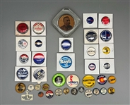 Group of Vintage Politcal Pinbacks