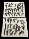 (45) Antique Skeleton Folding Keys