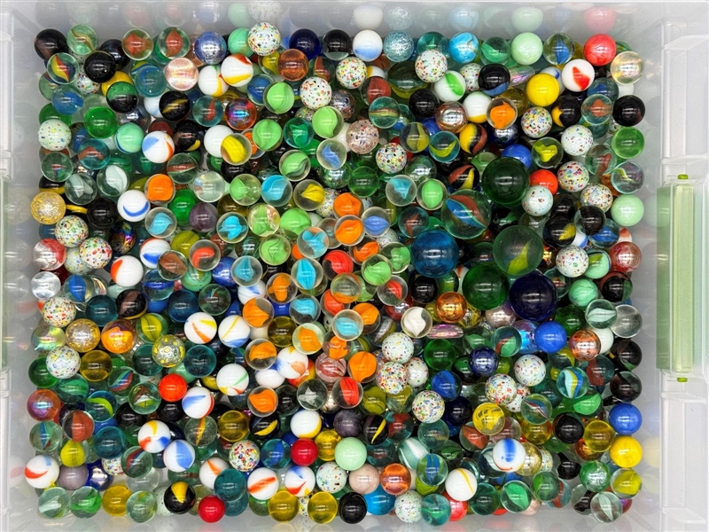 Collection of Vintage Marbles