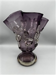 Artisan Blown Glass Vase