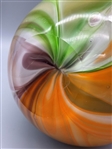 Hand Blown Artisan Cased Glass Vase