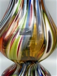 Carpathia Art Glass Poland Vase